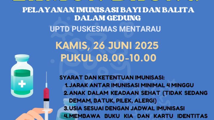 Lamun Daung (  Layanan Imunisasi Dalam Gedung )